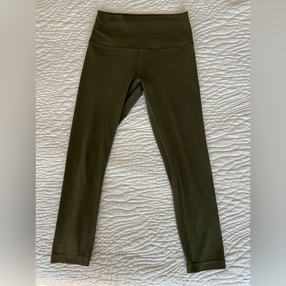 Lululemon Align Dark Green Leggings 23"